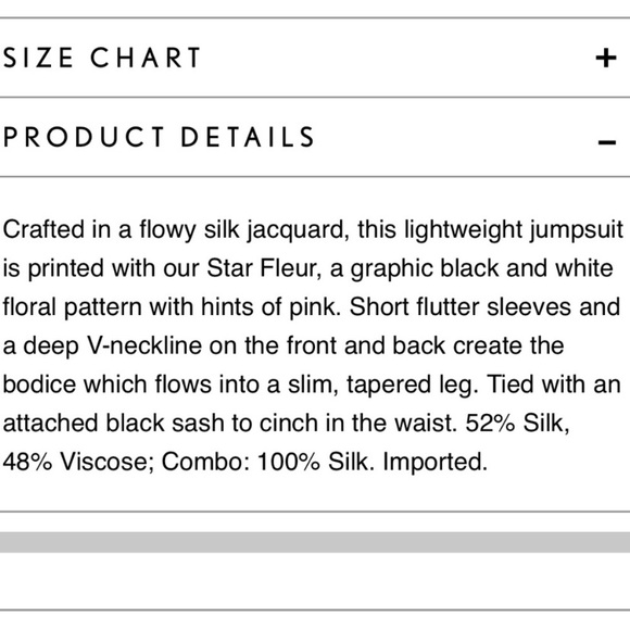 Rebecca Taylor Star Fleur Jumpsuit size 14 XL - Picture 5 of 14